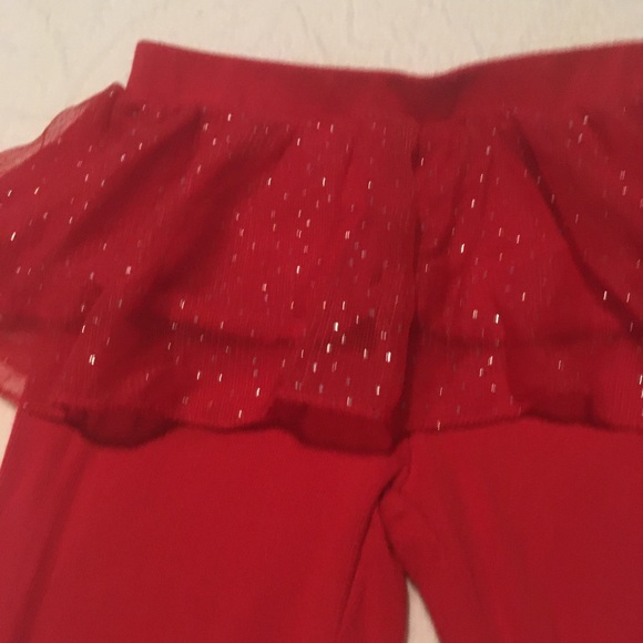 9m (5/$20) Red Tutu Leggings by Carter’s - Picture 2 of 7